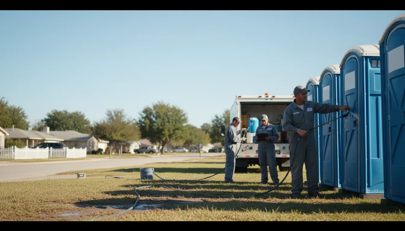 Long-Term Portable Toilet Rental in Polkton, NC near me